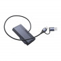 Ugreen D320 M.2 NVMe/SATA-adapter, USB 3.2, USB-A/USB-C, 10 Gbps