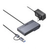 Ugreen D320 M.2 NVMe/SATA-adapter, USB 3.2, USB-A/USB-C, 10 Gbps