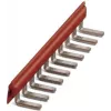 Phoenix Contact 2715953 Steekbrug EB 80-DIK RD, 80-polig, 6,2 mm, rood, klemmenblok