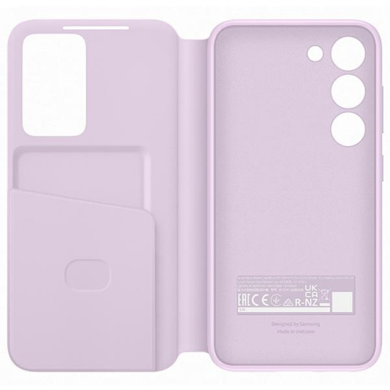 Samsung Galaxy S23 Smart View Wallet Case EF-ZS911CV, lavendel