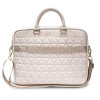 Guess GUCB15QLPK Laptoptas 15 inch, roze, Quilted