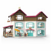 Schleich Horse Club villa aan het meer en paddock speelgoedspeelset 42785