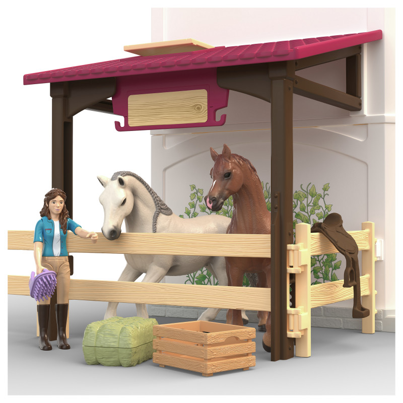 Schleich Horse Club villa aan het meer en paddock speelgoedspeelset 42785