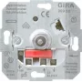 Gira 030900 dimmer en schakelaar, inbouwmontage, metallic