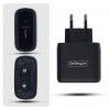 StarTech.com 1065EB-WALL-CHARGER 65 W USB-C GaN laptoplader, zwart