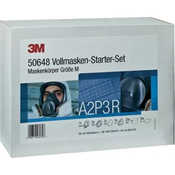 3M volgelaatsmasker startset 6000-serie medium met A2P2-filters (DE272919916)