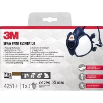 3M halfmasker 4251+BC1 blauw (4251+BC1)