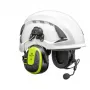 3M Peltor WS Alert X MRX21P3E3WS7 Bluetooth-helmheadset met 30 dB SNR, hoog zichtbaar geel