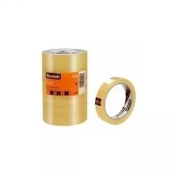 3M Scotch 508 transparant plakband, 19 mm x 66 m, met de hand afscheurbaar 5081966
