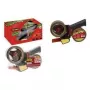 3M Scotch HV5066DB handafroller voor verpakkingstape tot 50 mm x 66 m, metalen frame, blauw/grijs