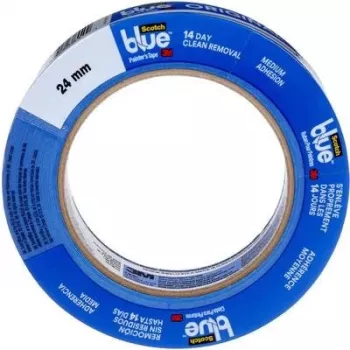 3M ScotchBlue 2090 schildersafdekband, blauw, 24 mm x 41 m, 3 rollen 20902441P3
