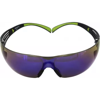 3M SecureFit 400 veiligheidsbril blauw gespiegelde glazen UU001467875