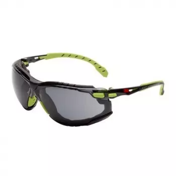 3M Solus 1000 veiligheidsbril met Scotchgard Protector, limoen/zwart, 1 paar 7100331527