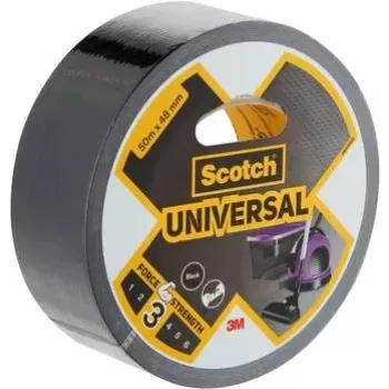 3M Universal zwart meerdoelig tape, 50 m x 48 mm, 6 rollen 7100205298