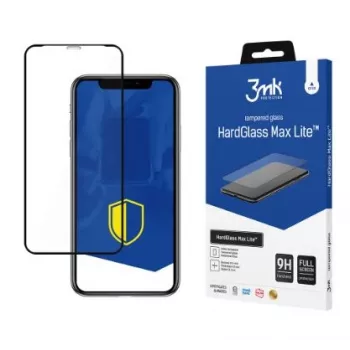 3MK Apple iPhone 11 Pro Max Black HardGlass Max Lite screenprotector