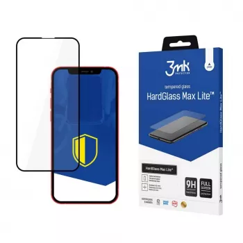 3MK Apple iPhone 13 Pro Max HardGlass Max Lite Zwart