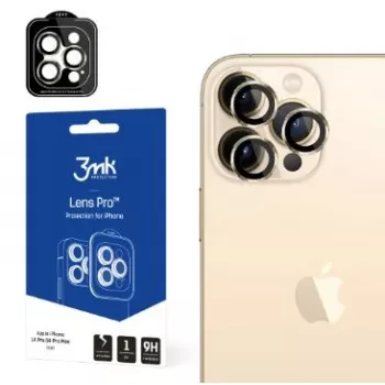 3MK Apple iPhone 14 Pro/14 Pro Max lensbescherming Pro goud