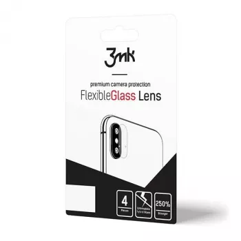 3MK Apple iPhone X/XS FlexibleGlass cameralensglas (4 PSC)