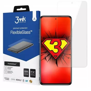 3MK Flexible Glass Lite schermbeschermer voor Xiaomi Poco X3 / X3 Pro / X3 NFC