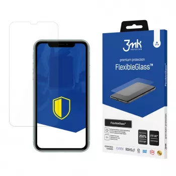 3MK Flexible Glass Screenprotector voor Apple iPhone 11