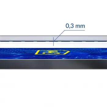 3MK HardGlass Lite gehard glas schermbeschermfolie voor Xiaomi Redmi Note 12 5G / Poco X5 5G - zwart