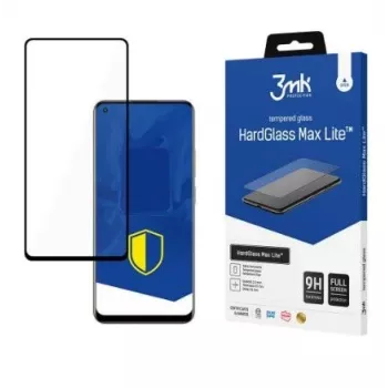 3MK HardGlass Max Lite Schermbeschermfolie van gehard glas voor Realme 11 - Zwart