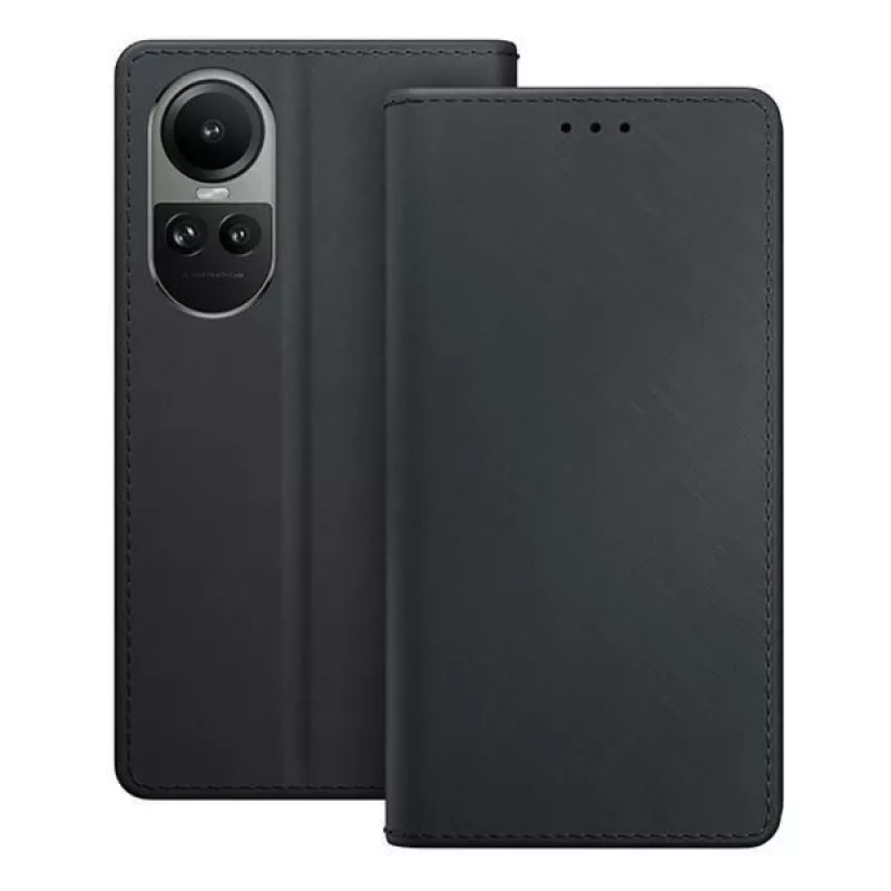 3MK Wallet Case voor Oppo Reno10 5G, zwart