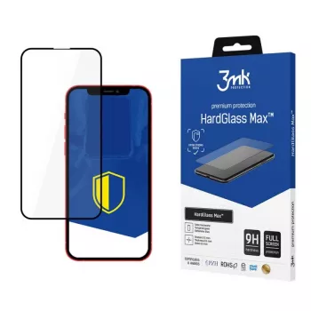 3MK Xiaomi Redmi Note 11s / 11 4G zwart - HardGlass Max displaybeschermfolie van gehard glas