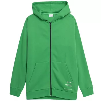 4F heren Deep Green crew neck sweatshirt SS23 regular fit maat S