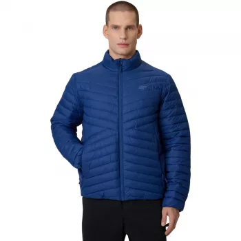 4F Heren navyblauwe hoodie met rits M0853 XL