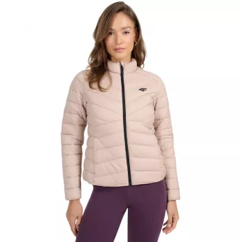 4F Dames Beige Jas 4FWSS26TDJAF0855 83S Maat L