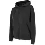 4F dames Deep Black sweatshirt met ronde hals H4Z22 BLD041 20S M