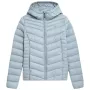 4F Dames Lichtblauw Donsjack F095 34S | Licht, opvouwbaar isolatiejack