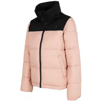 4F dames skijack H4Z22 KUDP014 Powder Coral