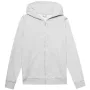 4F dames sweatshirt F0956 Cool Light Gray Melange maat S
