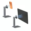4smarts ErgoPro tafelhouder met magneet voor smartphone en tablet - grijs