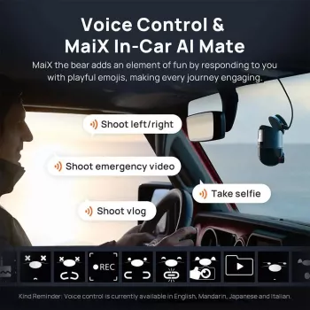 70mai dashcam 4K Omni X800 zwart