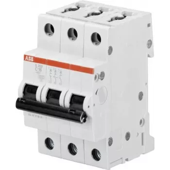 ABB 2CDS253001R0024 3-polige 2A C-karakteristiek installatieautomaat 6kA