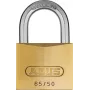 ABUS 65/50 KD hangslot – massief messing lichaam, gehard stalen beugel, gelijksluitend