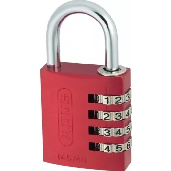 ABUS ABVS48813 massief messing slot met gehard stalen beugel, 45 mm, met sleutel, 2 sleutels