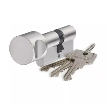 ABUS profielcilinder 45x55mm mat nikkel lang 3 sleutels