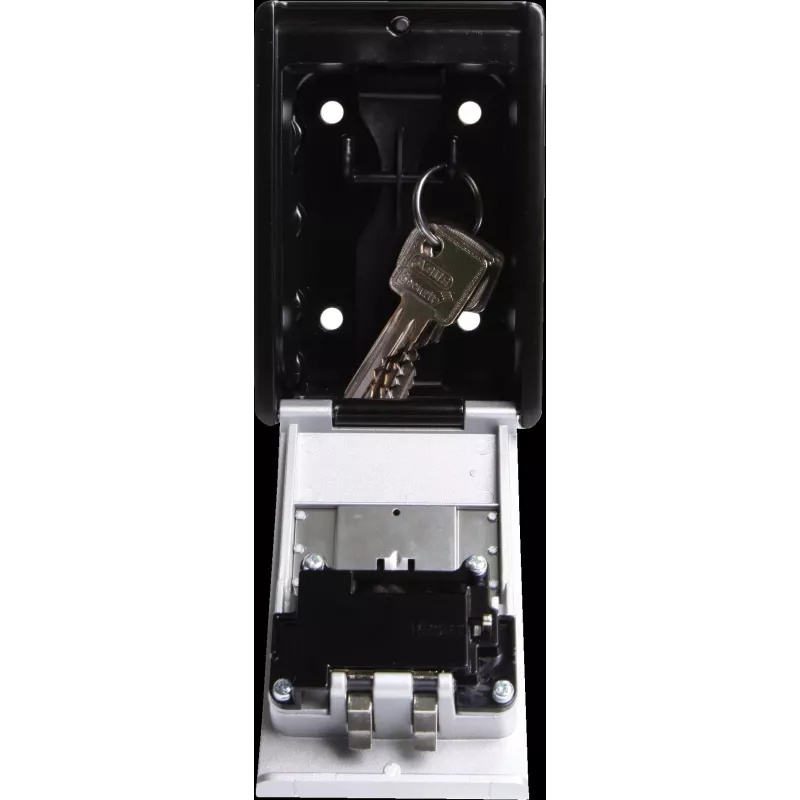 ABUS KeyGarage 787 BIG sleutelkluis & organizer staal zwart/zilver (84928)