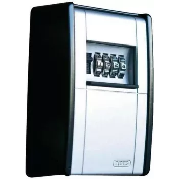 ABUS KeyGarage 787 sleutelkluis – zwart/zilver – metaal – 4-cijferige combinatie – 80 x 45 x 120 mm