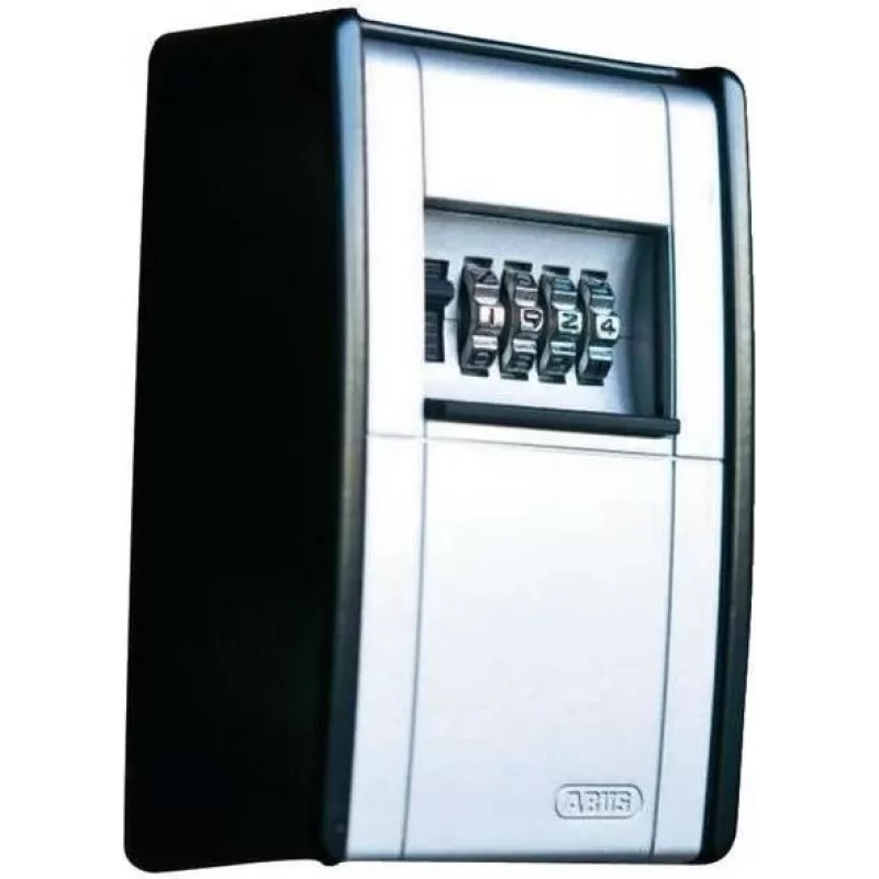 ABUS KeyGarage 787 sleutelkluis – zwart/zilver – metaal – 4-cijferige combinatie – 80 x 45 x 120 mm