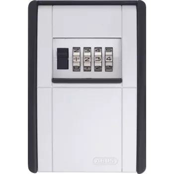 ABUS KeyGarage 787 sleutelkluis – zwart/zilver – metaal – 4-cijferige combinatie – 80 x 45 x 120 mm