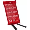 ABUS LD1118 blusdeken 100 x 100 cm glasvezel rood DIN EN 1869:2001 86672
