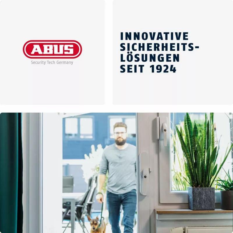 ABUS Security-Center BRIDGE One smart home draadloze LAN-bridge (ABBO10000B), zwart, 230 V, Bluetooth