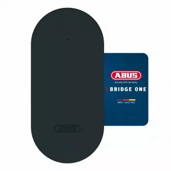 ABUS Security-Center BRIDGE One smart home draadloze LAN-bridge (ABBO10000B), zwart, 230 V, Bluetooth