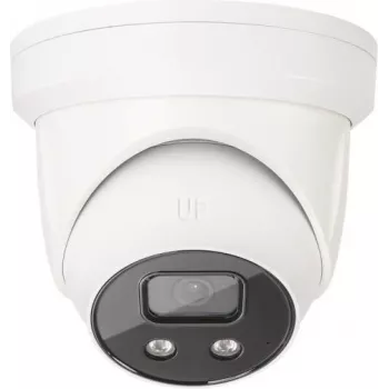 ABUS Security-Center IPCB58511A netwerkbewakingscamera - dome - buiten - weerbestendig - kleur dag & nacht - 8 MP - 3840 x 2160 - 4K - M12-objectiefhouder - vaste brandpuntsafstand - LAN 10/100 - MJPEG, H.264, H.265 - DC 12V / PoE