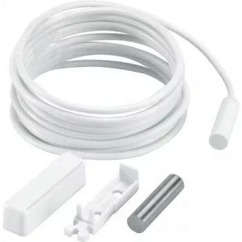 ABUS Security-Center MK2000W Bedrade magneetcontact voor deuren en ramen, 5m kabel, Wit